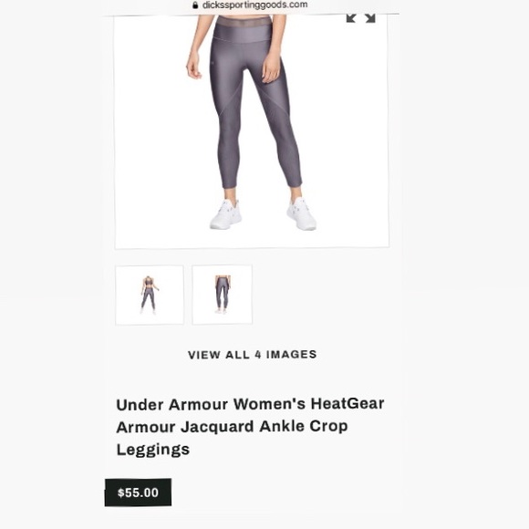 Underarmour Lavender Leggings - Picture 3 of 8